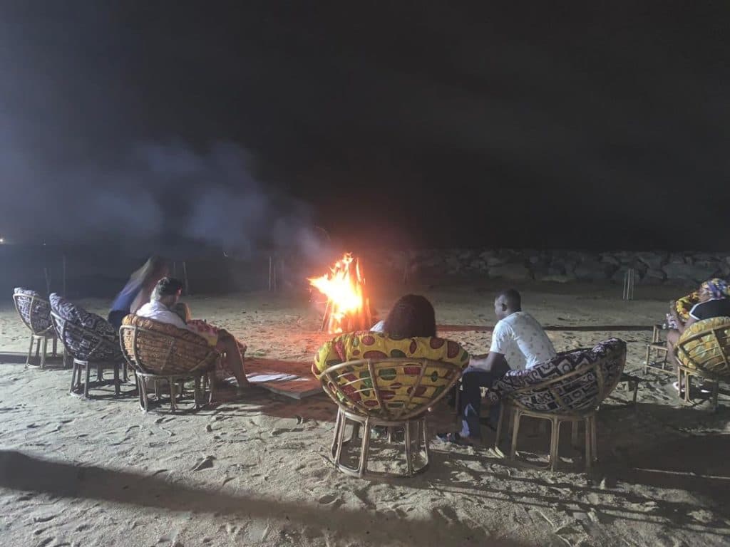 Bonfire on the Beach