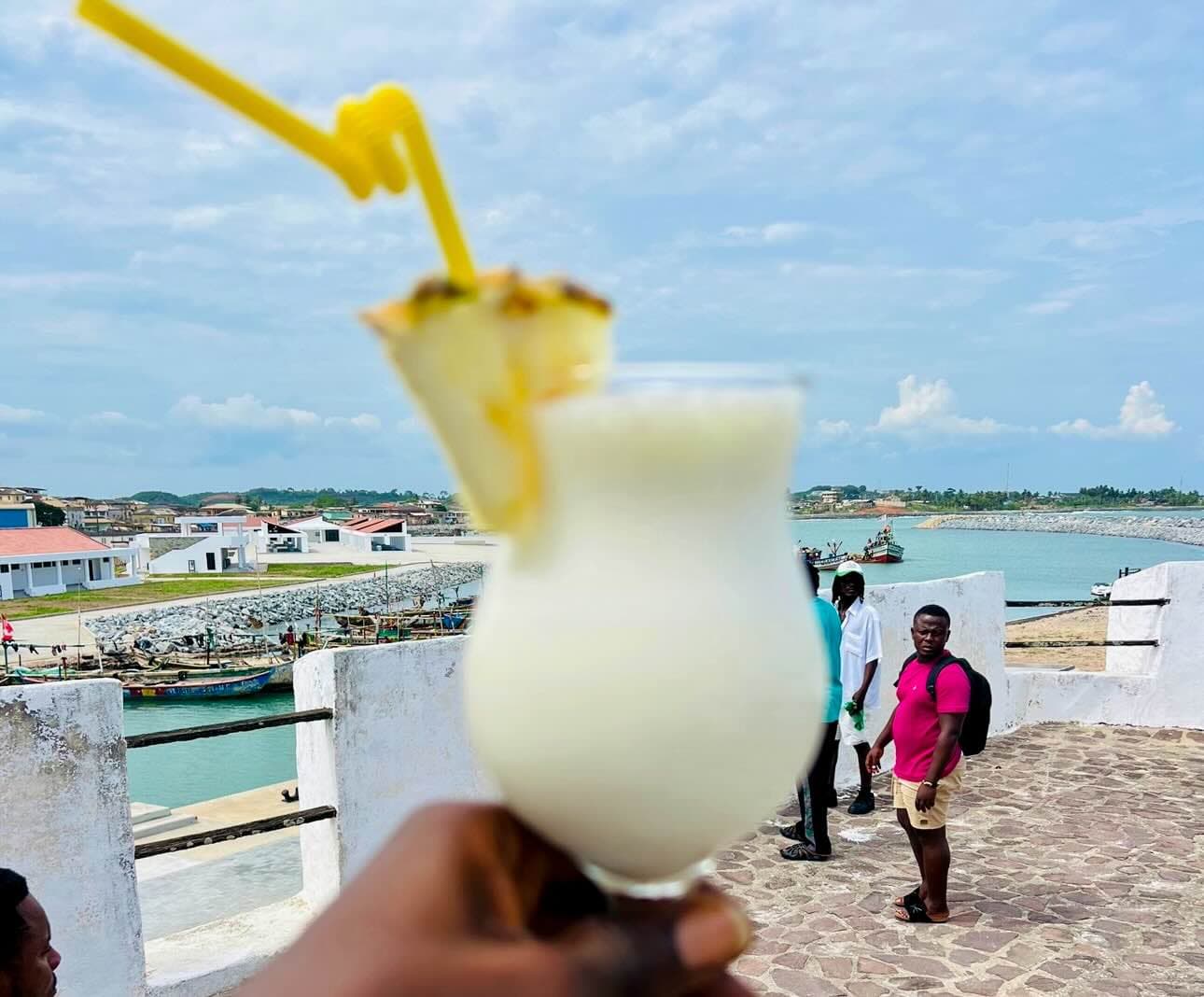 Elmina Castle harbour view — Ghana