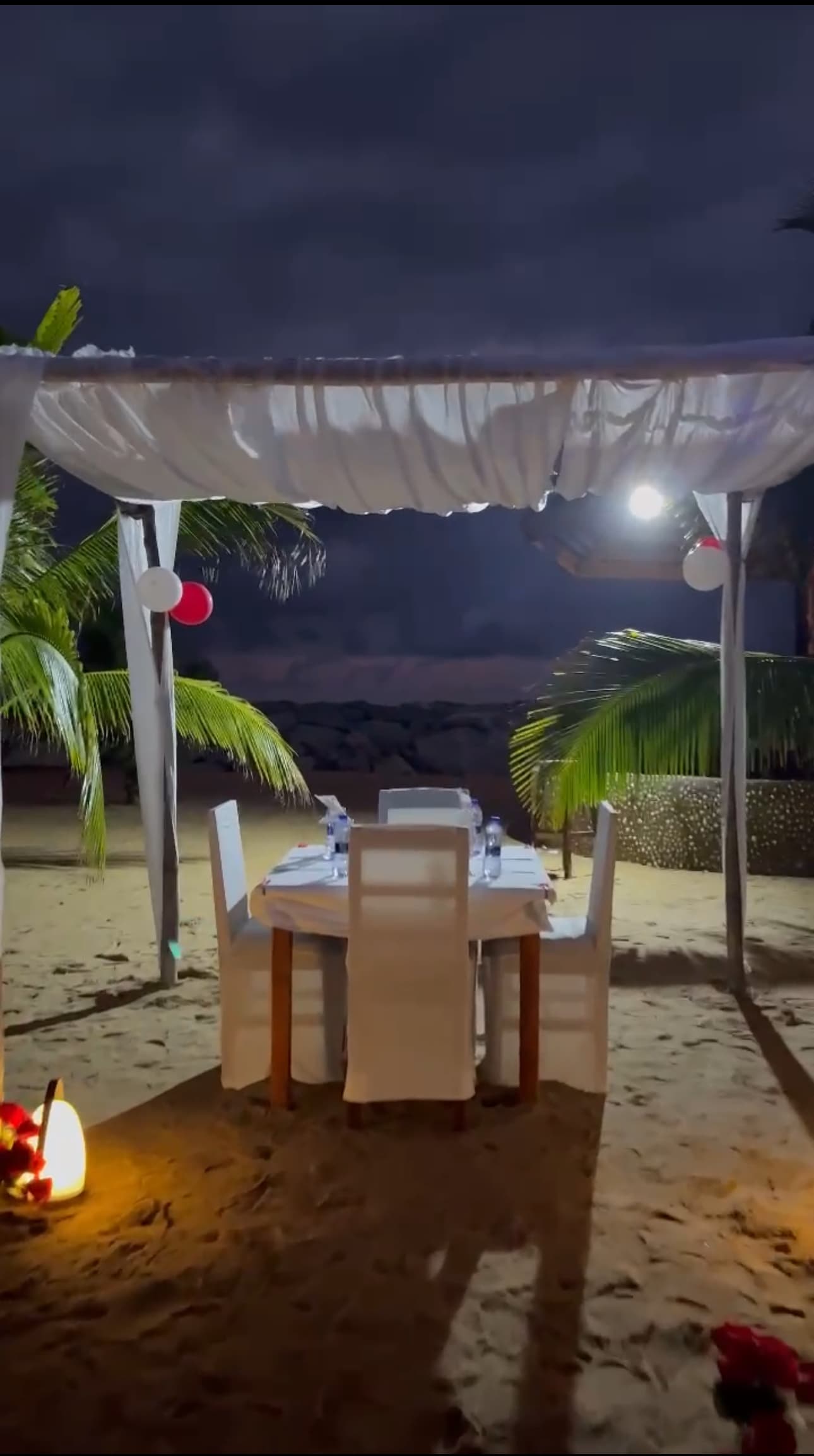 Romantic Beach Setup