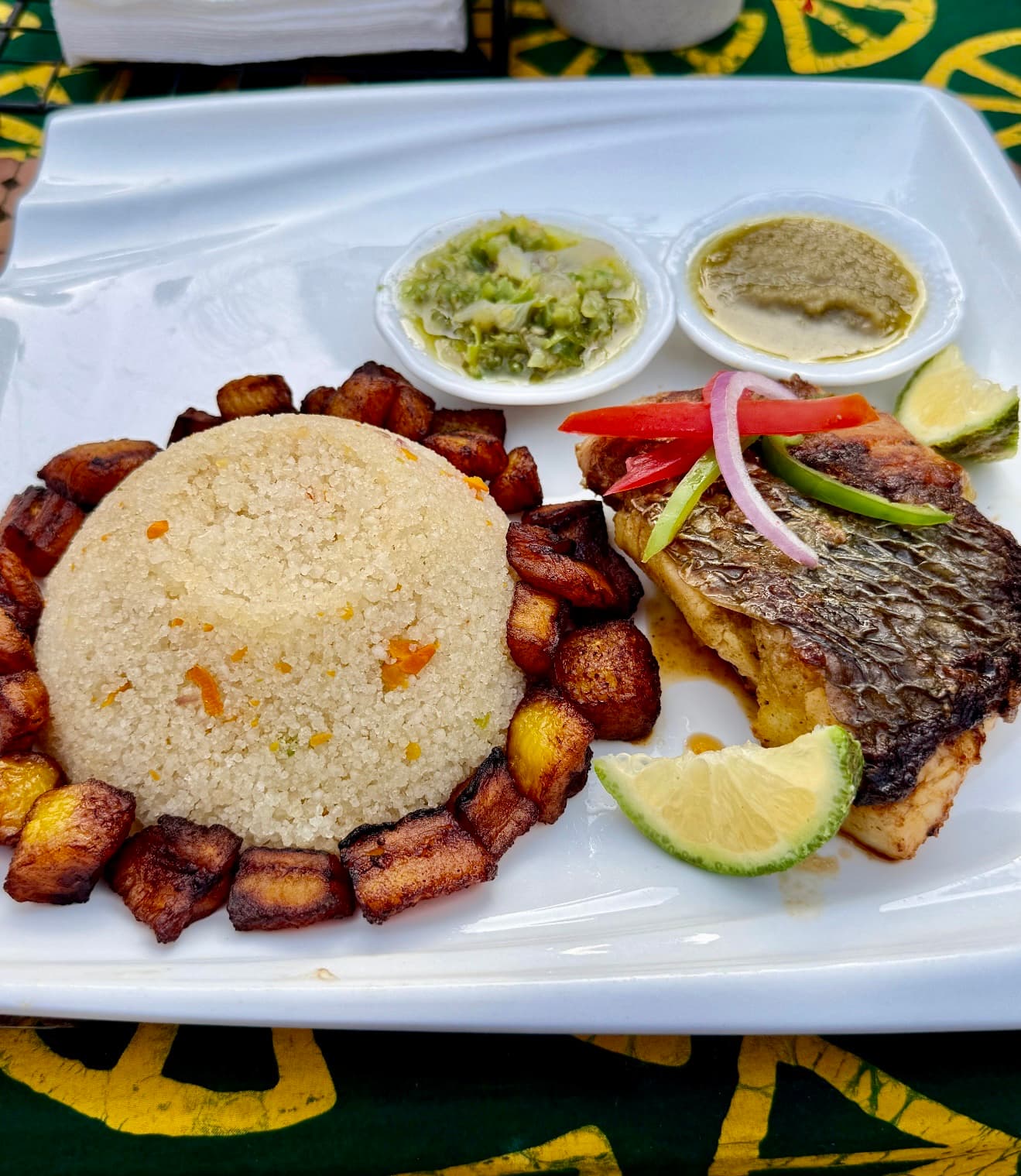 Grilled Grouper Fish